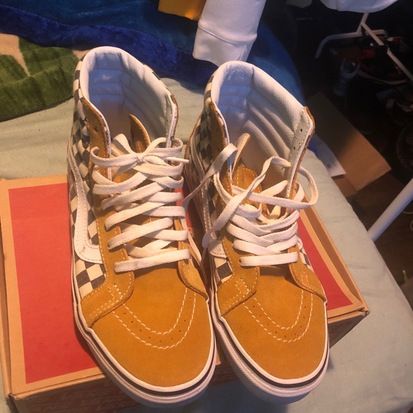 Vans | Shoes | Vans Sk8 Hi Yellow 